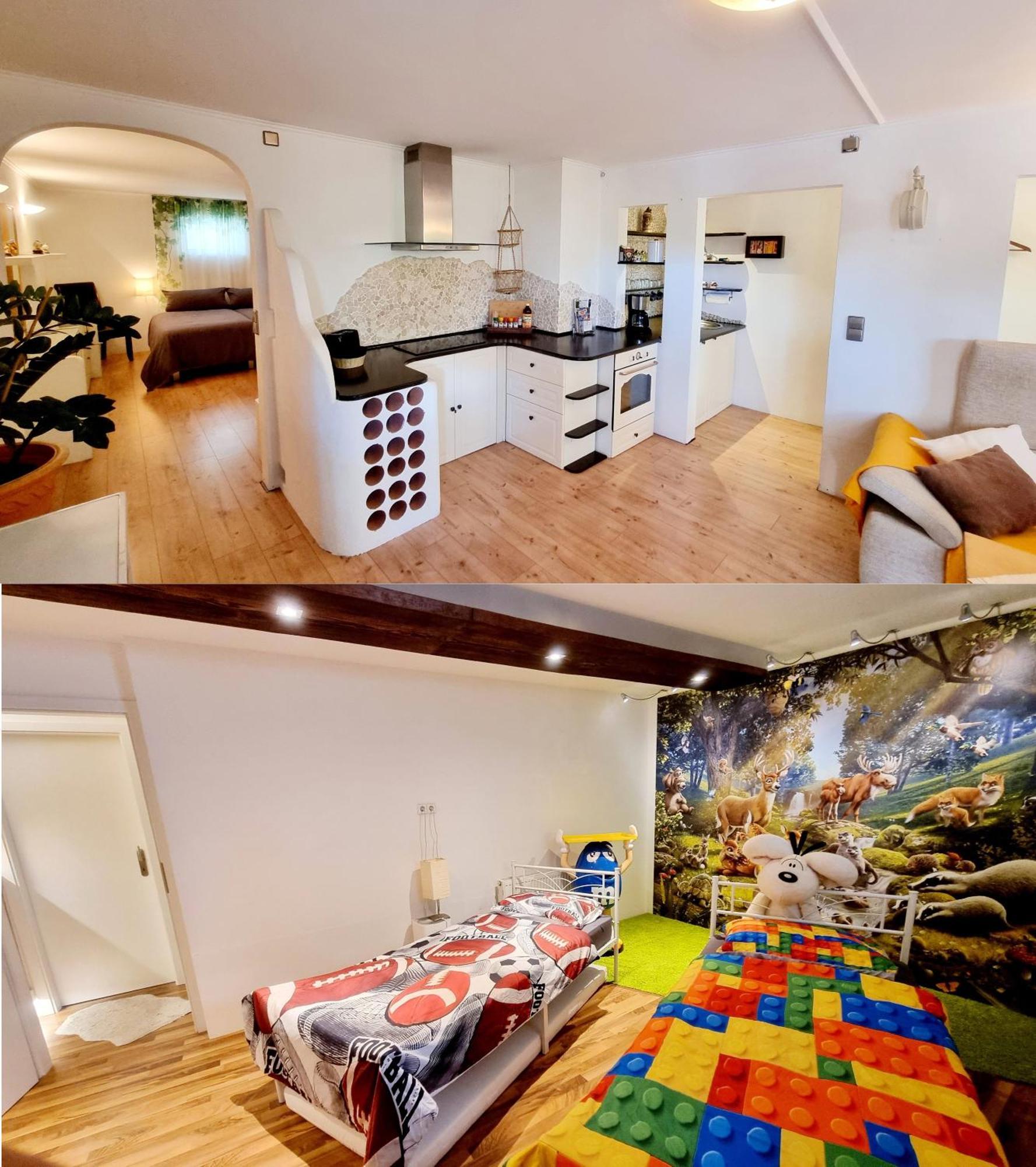 Ruheoase Am Waldrand - Auf 90Qm Sind Nicht Nur Die Eltern Und Bis Zu 5 Kinder Willkommen, Auch Hunde Und Katzen Sind Willkommen Apartment *